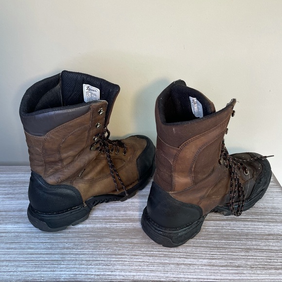 DANNER Pronghorn 8" Brown Gore-tex Mens Boots Sz 11/11.5 Leather Hunting Outdoor - Picture 2 of 12